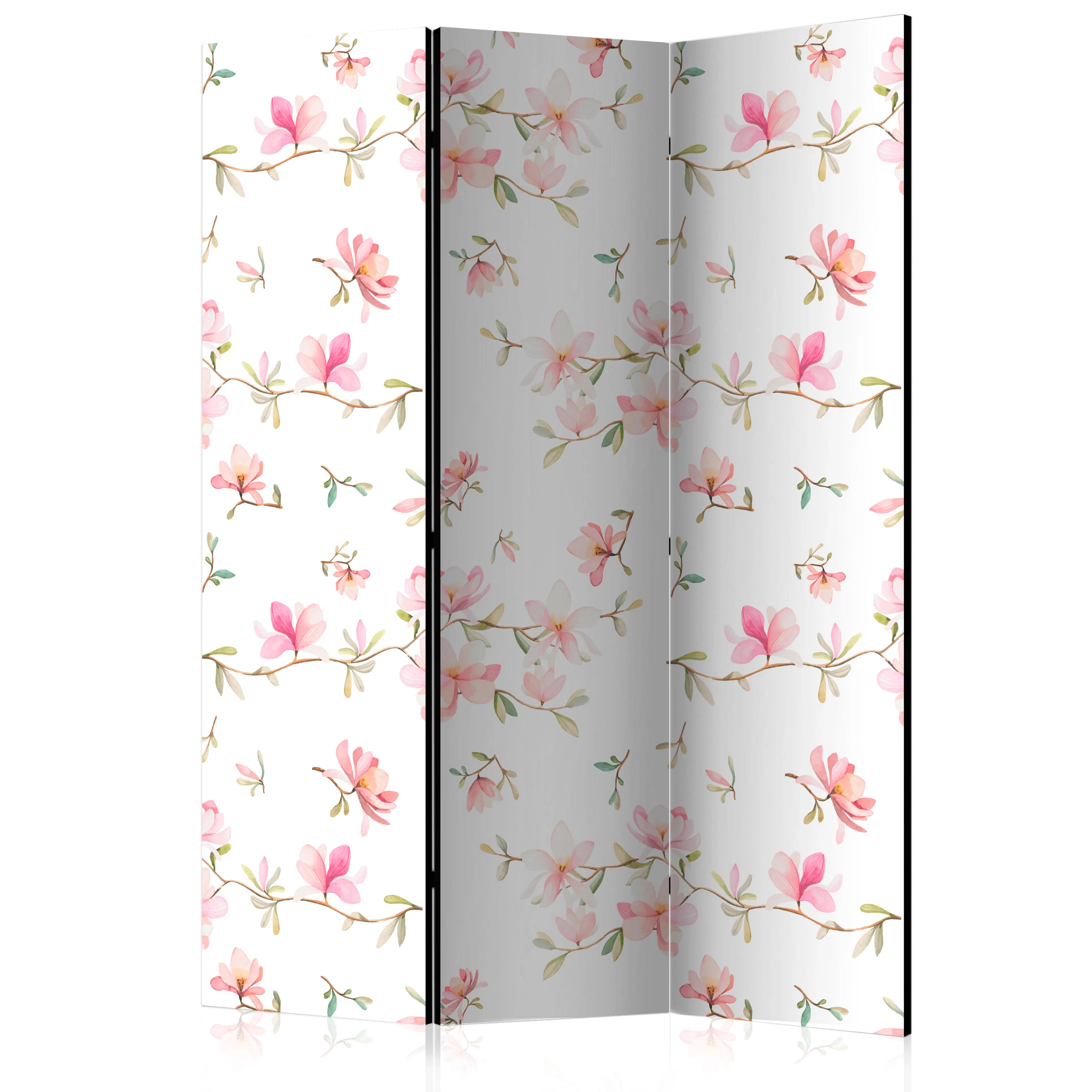 Rumsavdelare Skärmvägg Arkiio Fresh Magnolias 135x172 cm