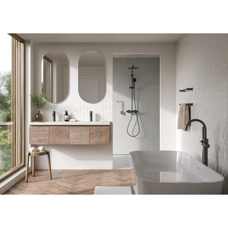 SILHOUET SHOWER SYSTEM DZR Borstad Grafitgrå, 150 cc