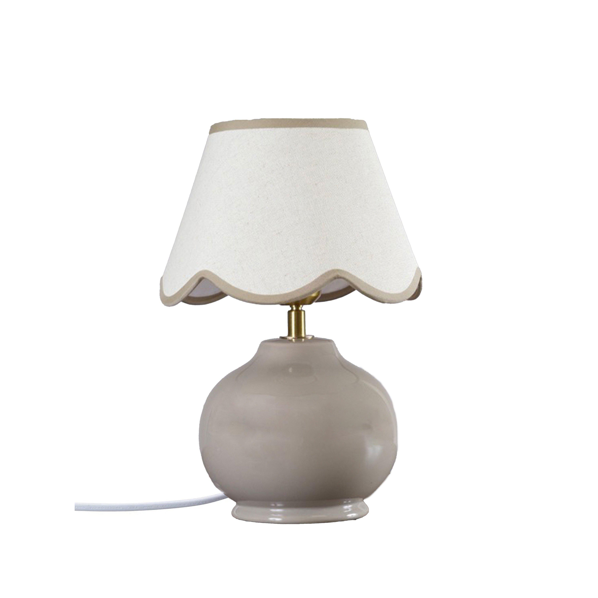 Bordsslampa PR Home Nell Lampfot i Keramik med Lampskärm