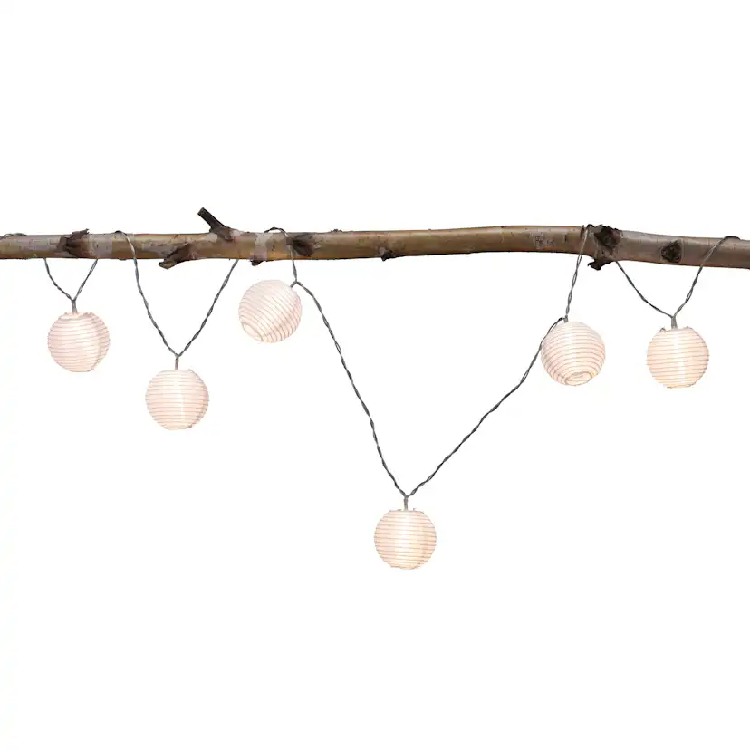 Ljusslinga Paulmann Lampion Fairy Lights Batteridriven IP44