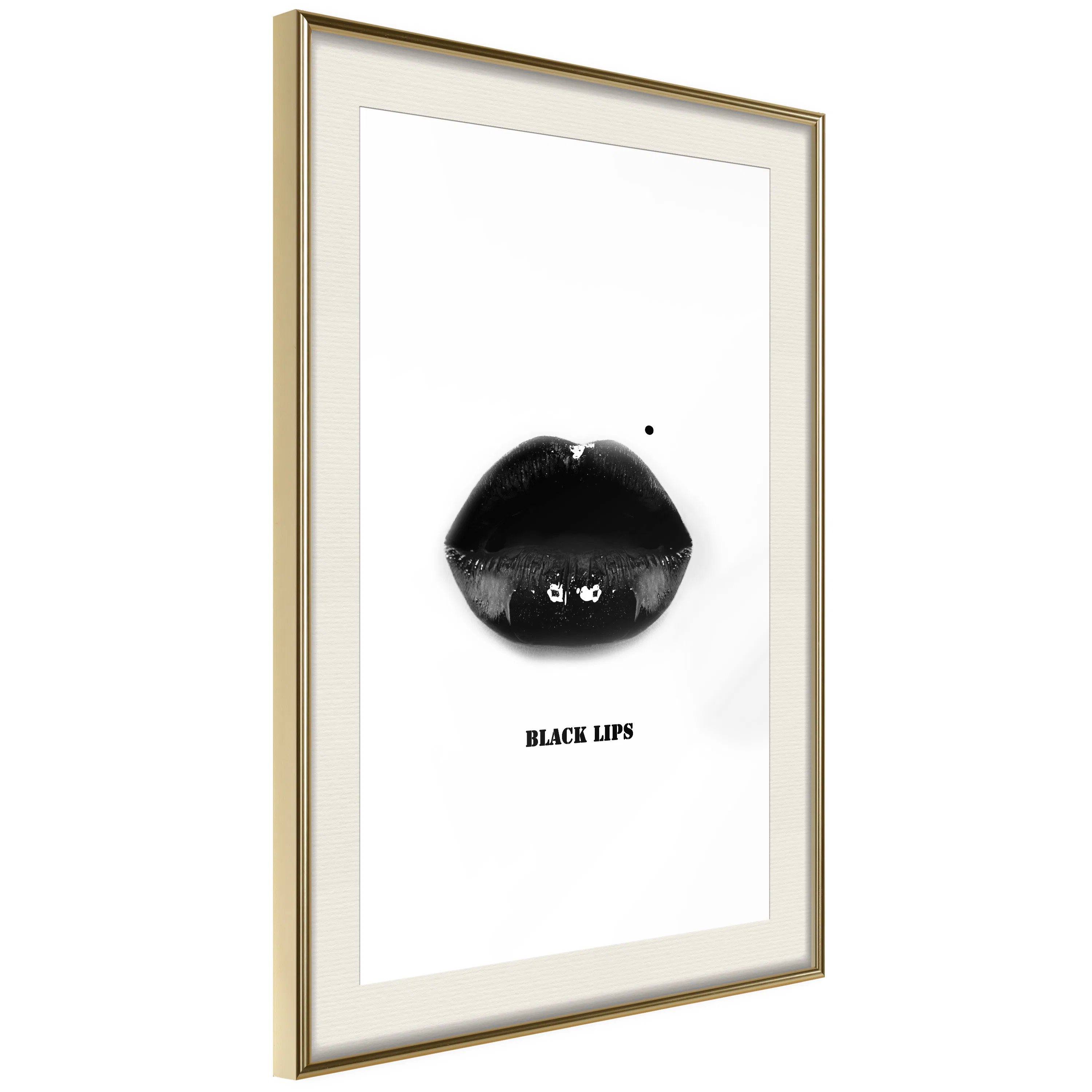 Poster Artgeist Affisch Dark Lips