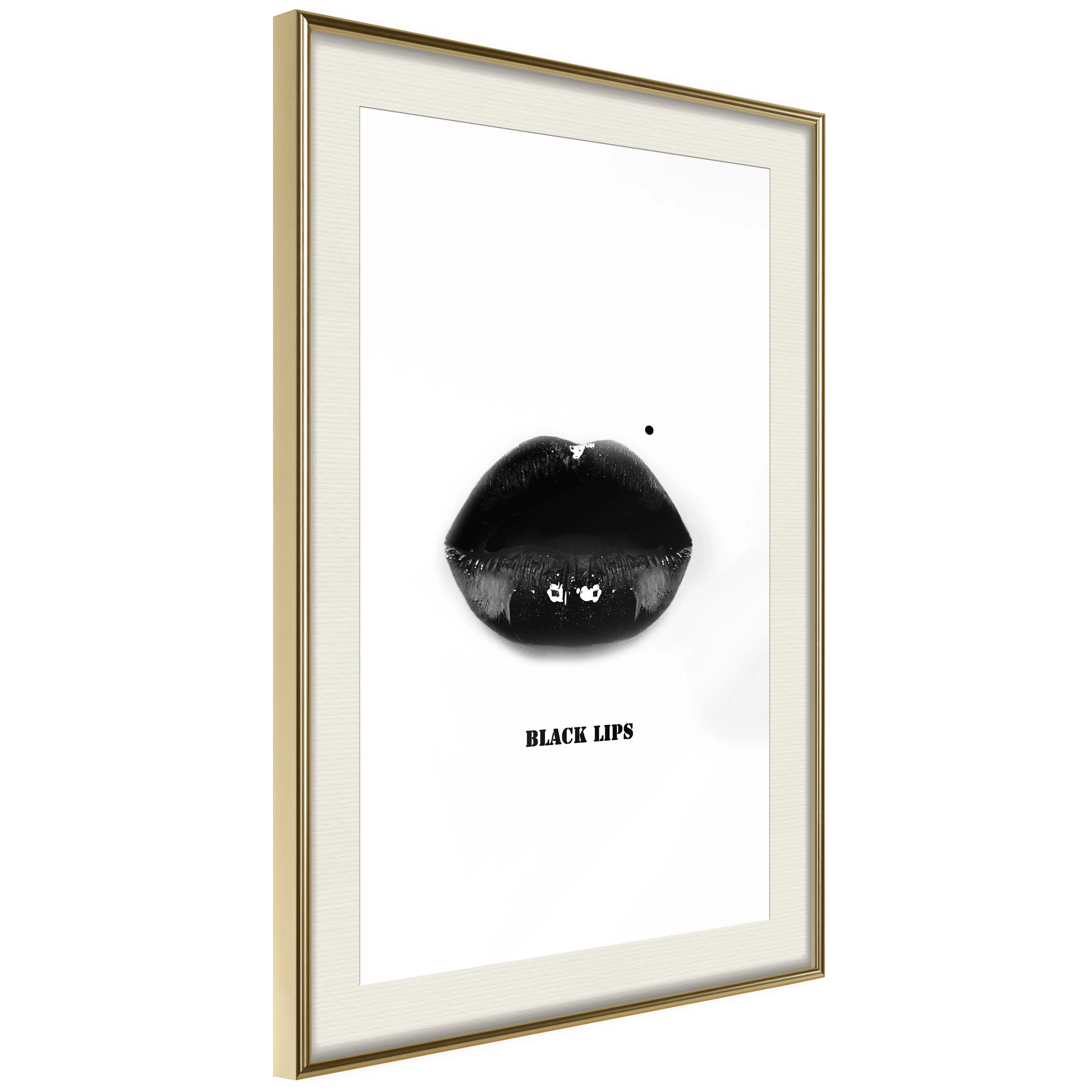 Poster Artgeist Affisch Dark Lips