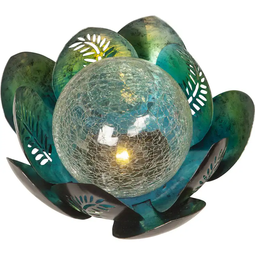 Solcellsdekoration Lilly Silver