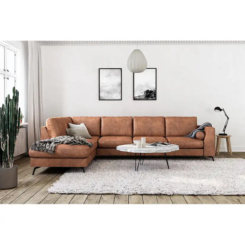 Divansoffa Scandinavian Choice Ocean Lyx Läder