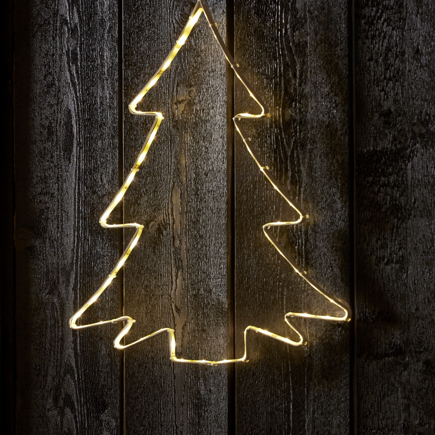 Dekorationsbelysning Star Trading Lumiwall Gran