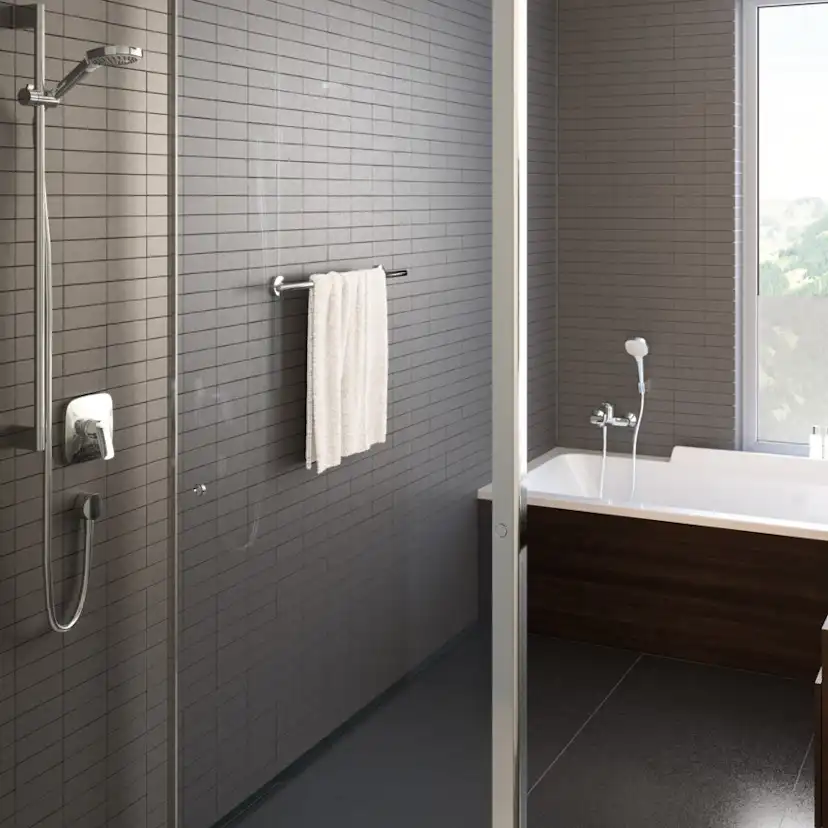 Tvättställsblandare Hansgrohe Logis 190 Hög