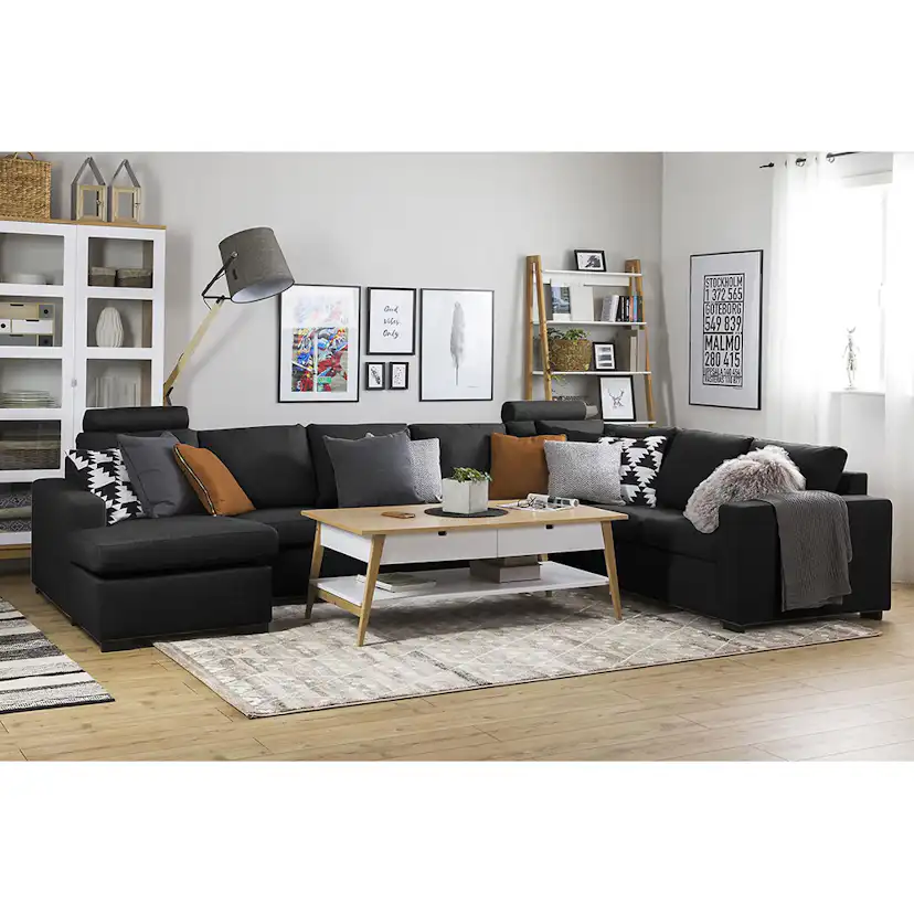 Hörnsoffa Scandinavian Choice Crazy XL med Divan