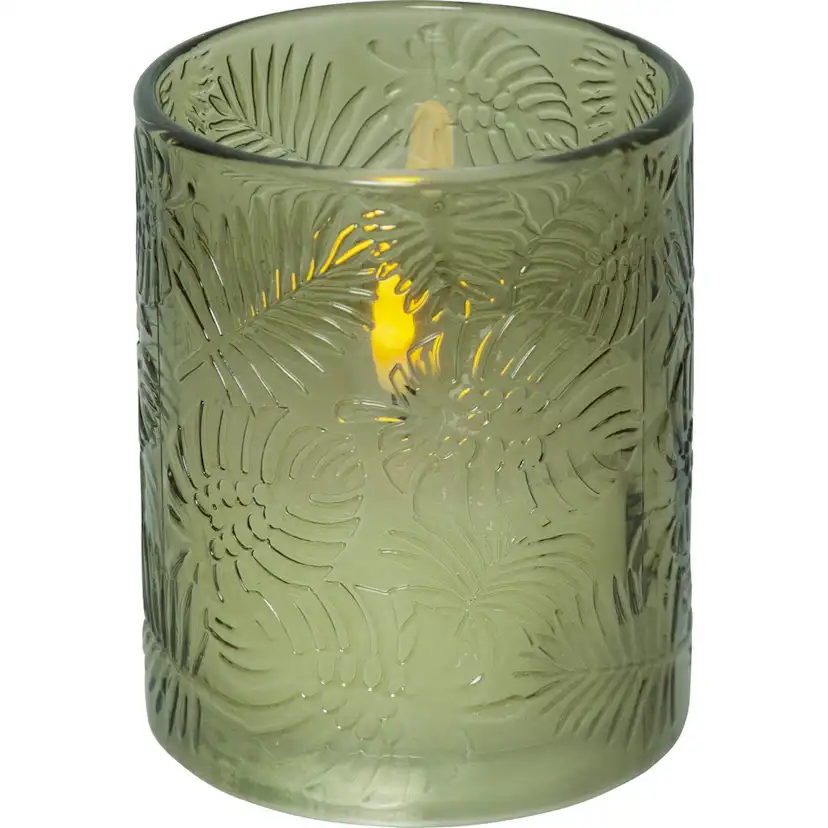 Blockljus Star Trading Flamme Leaf