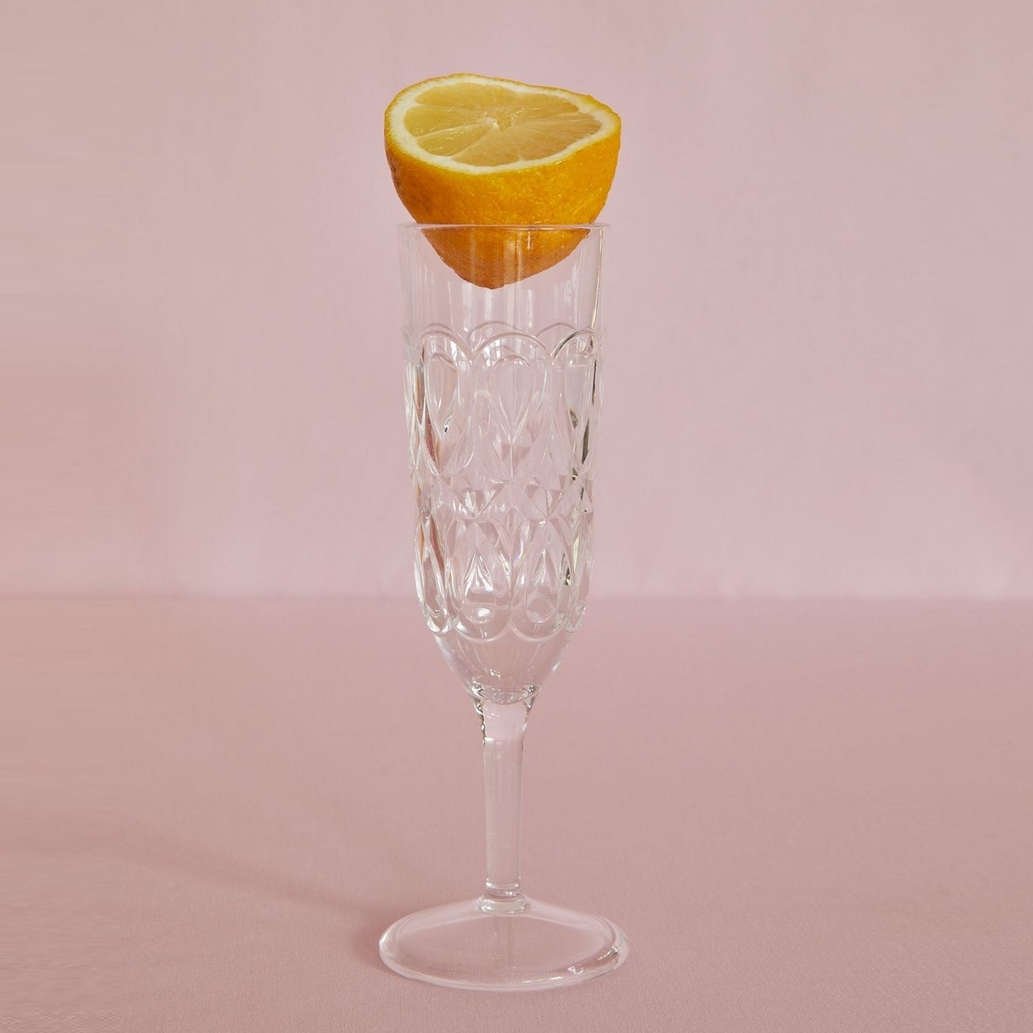 Champagneglas Rice Akryl Transparent