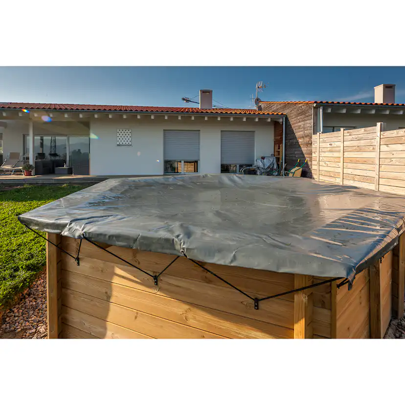 Poolskydd Gre Ø337 cm För Vanille 2