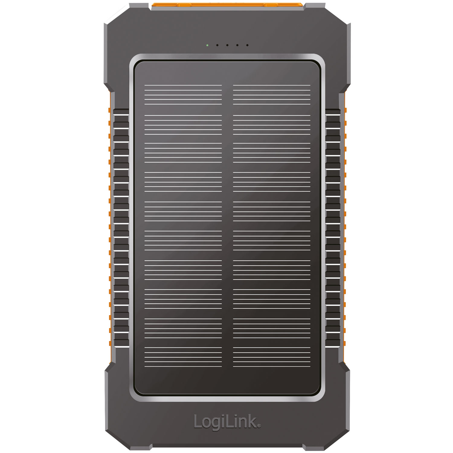 Solcells-Powerbank LogiLink 6000mAh 2xUSB-A 10W
