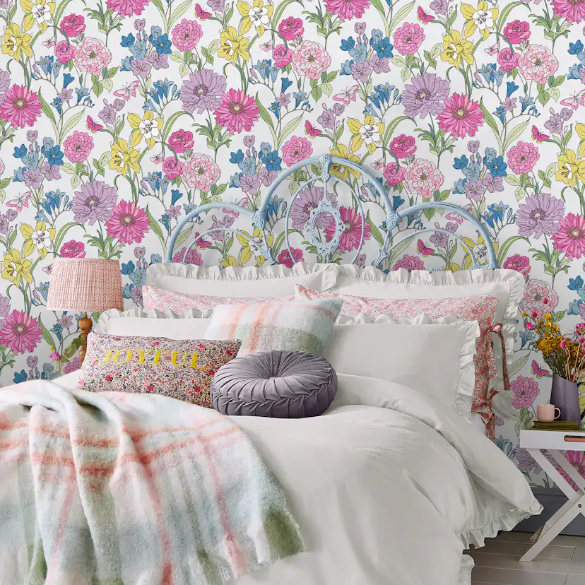 Tapet Laura Ashley Gilly Flerfärgad 119846