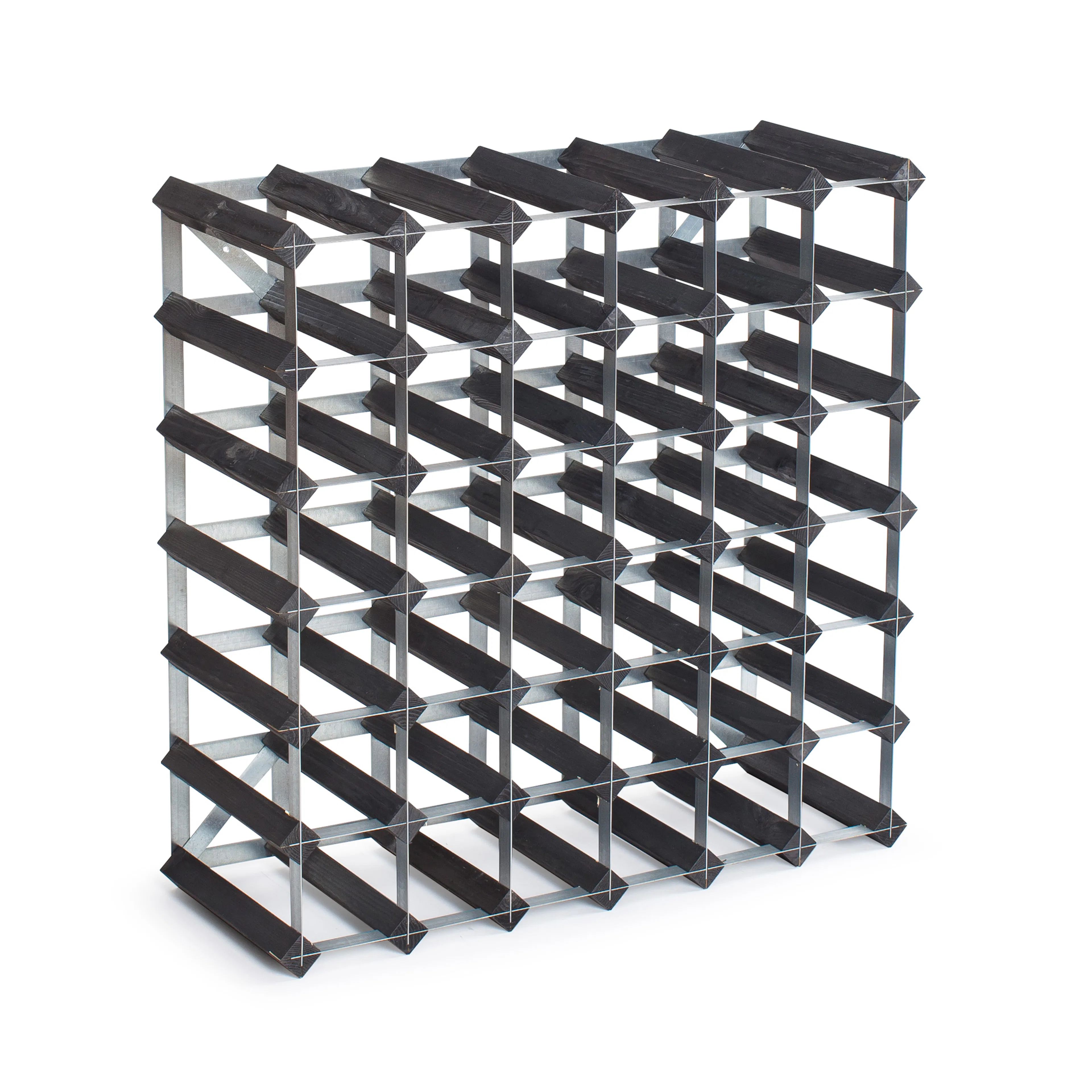 Vinställ Traditional Wine Rack 42 Flaskor Påbyggningsbart