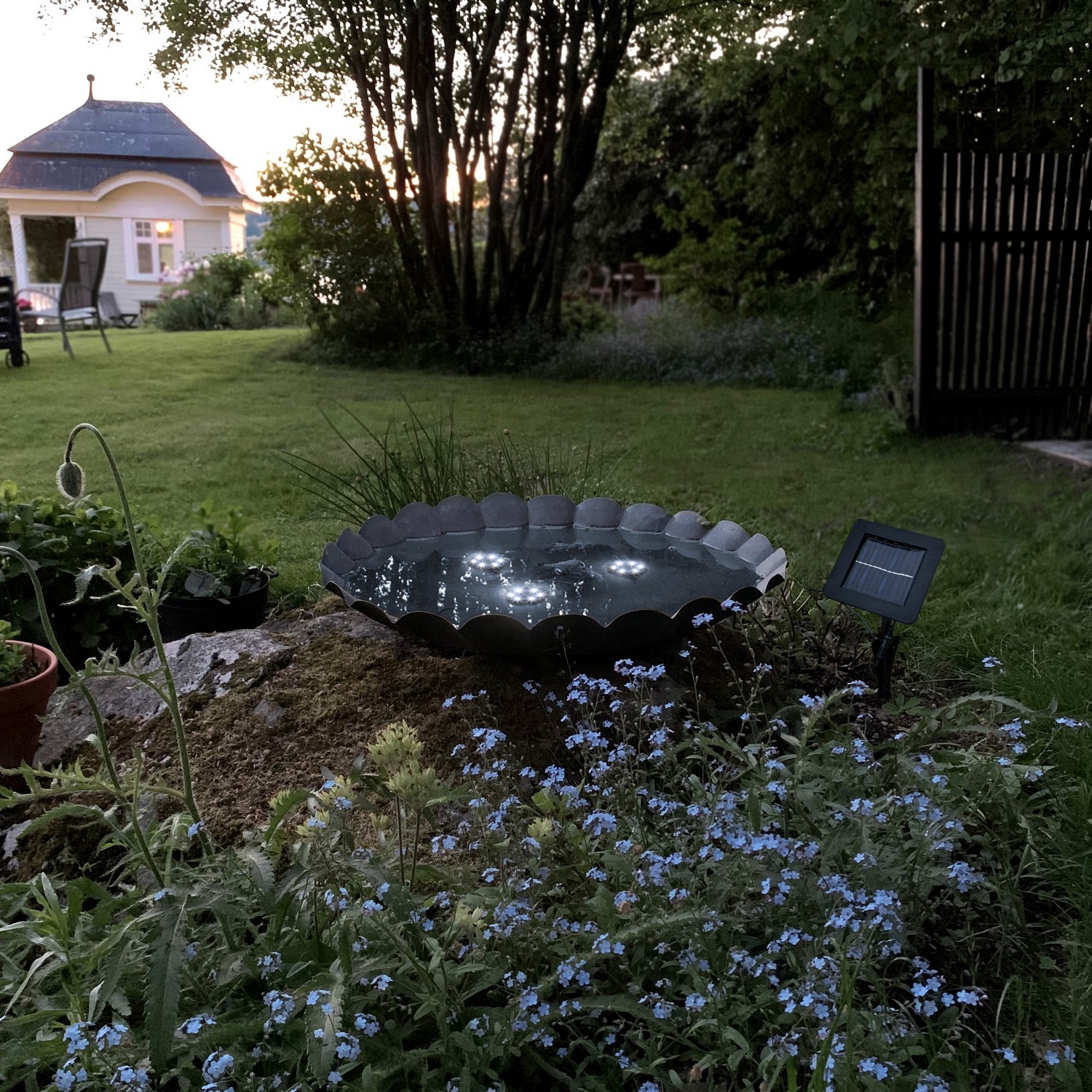 Solcellsdekoration Star Trading Vatten Belysning