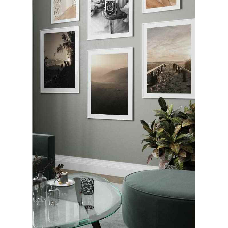 Poster Gallerix Path On Sand