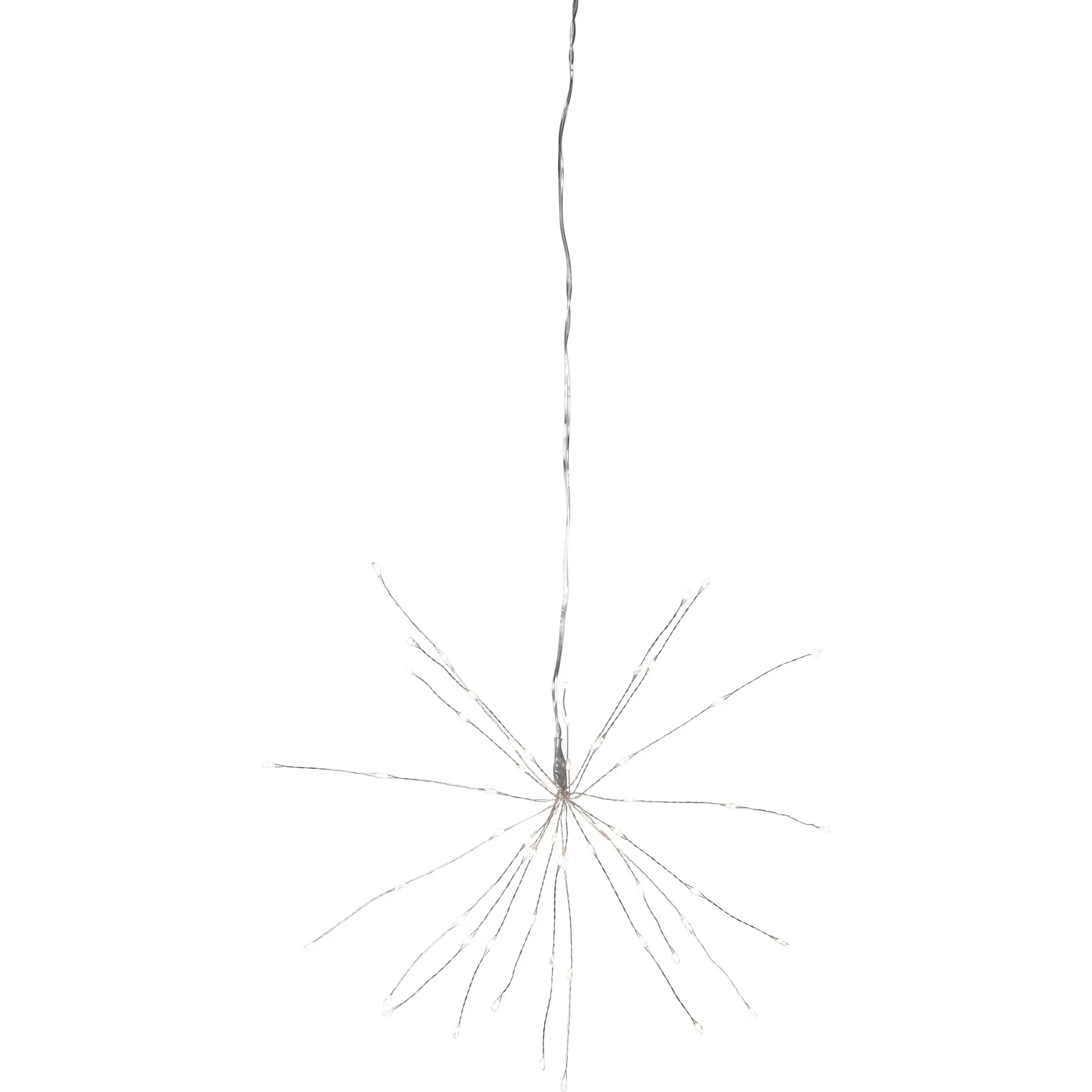 Hängande dekoration Firework Silver