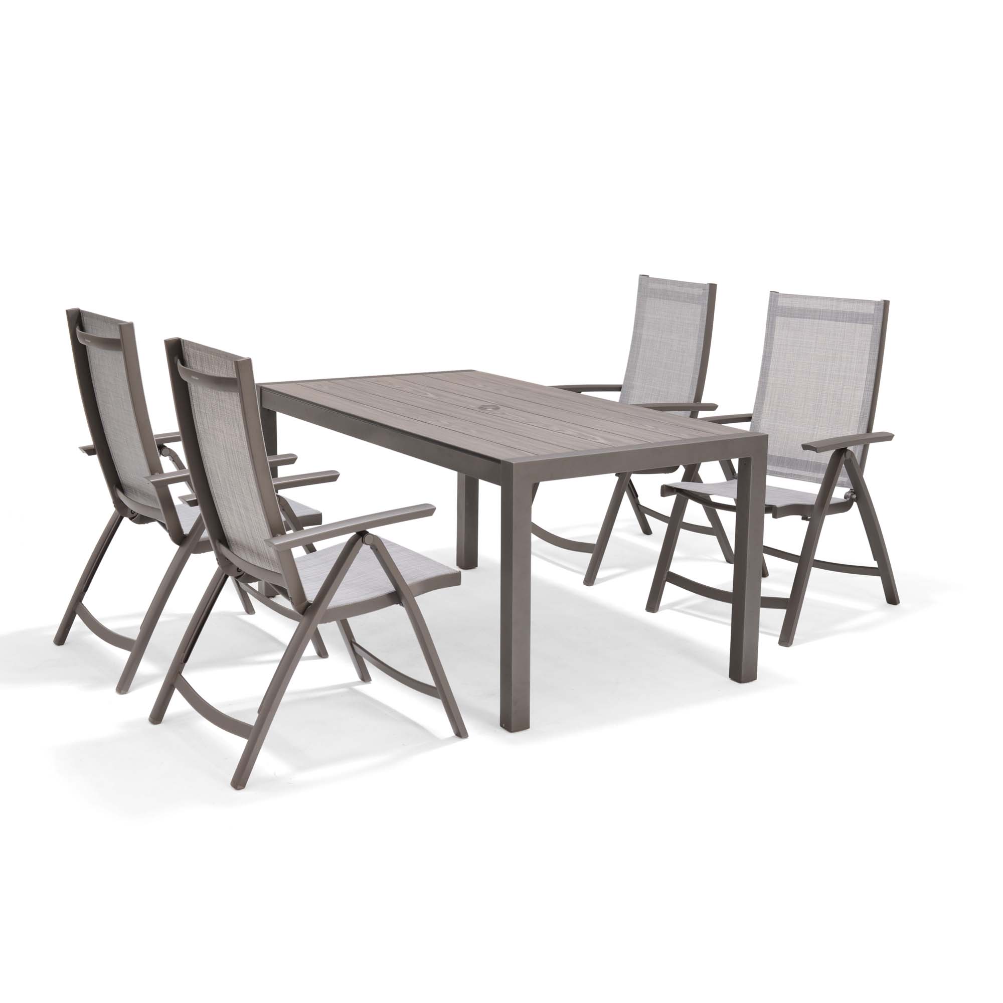 Matgrupp Utomhus LifestyleGarden Solana 163 cm 4 positionsstolar