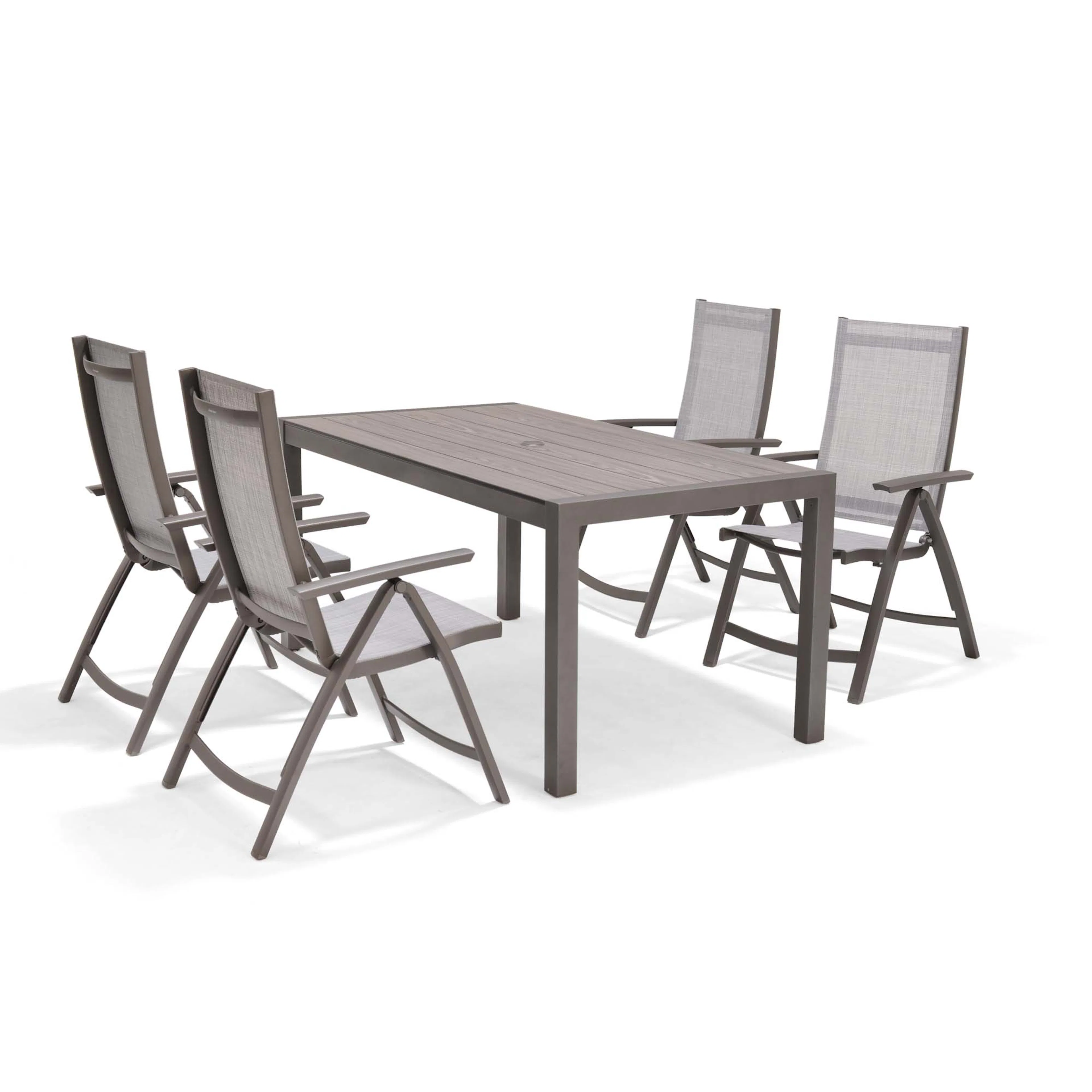Matgrupp Utomhus LifestyleGarden Solana 163 cm 4 positionsstolar