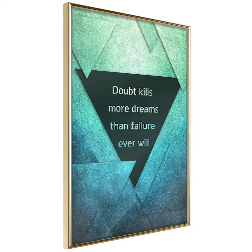 Poster Artgeist Affisch Believe in Dreams