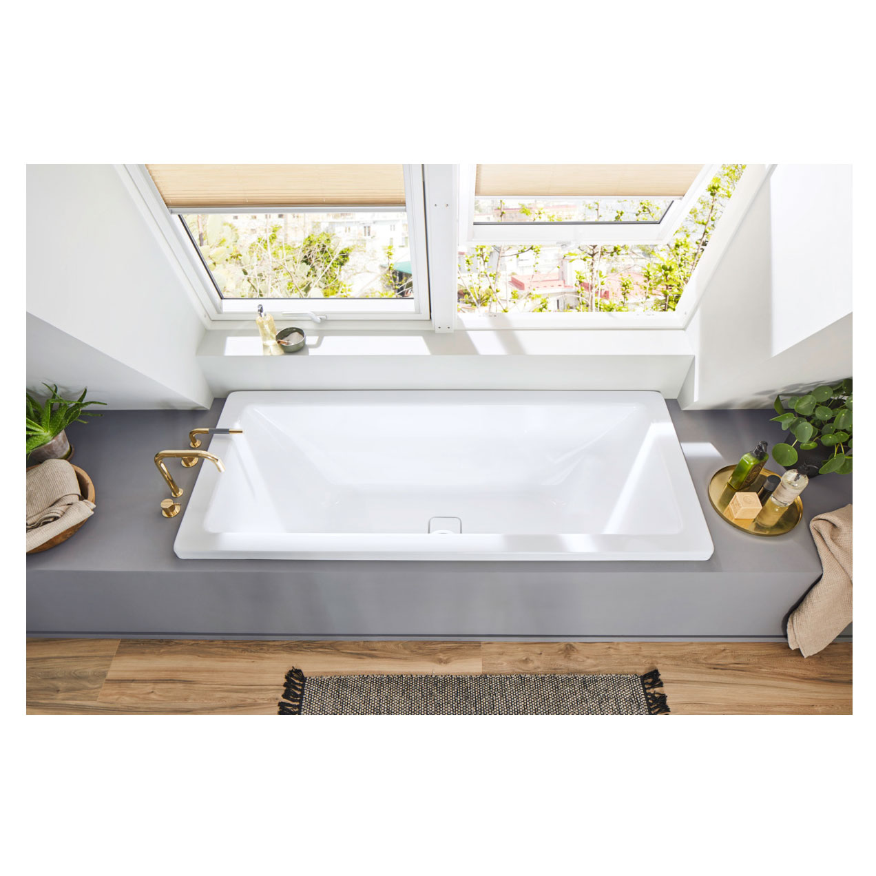 Inbyggnadsbadkar Kaldewei Cono Duo
