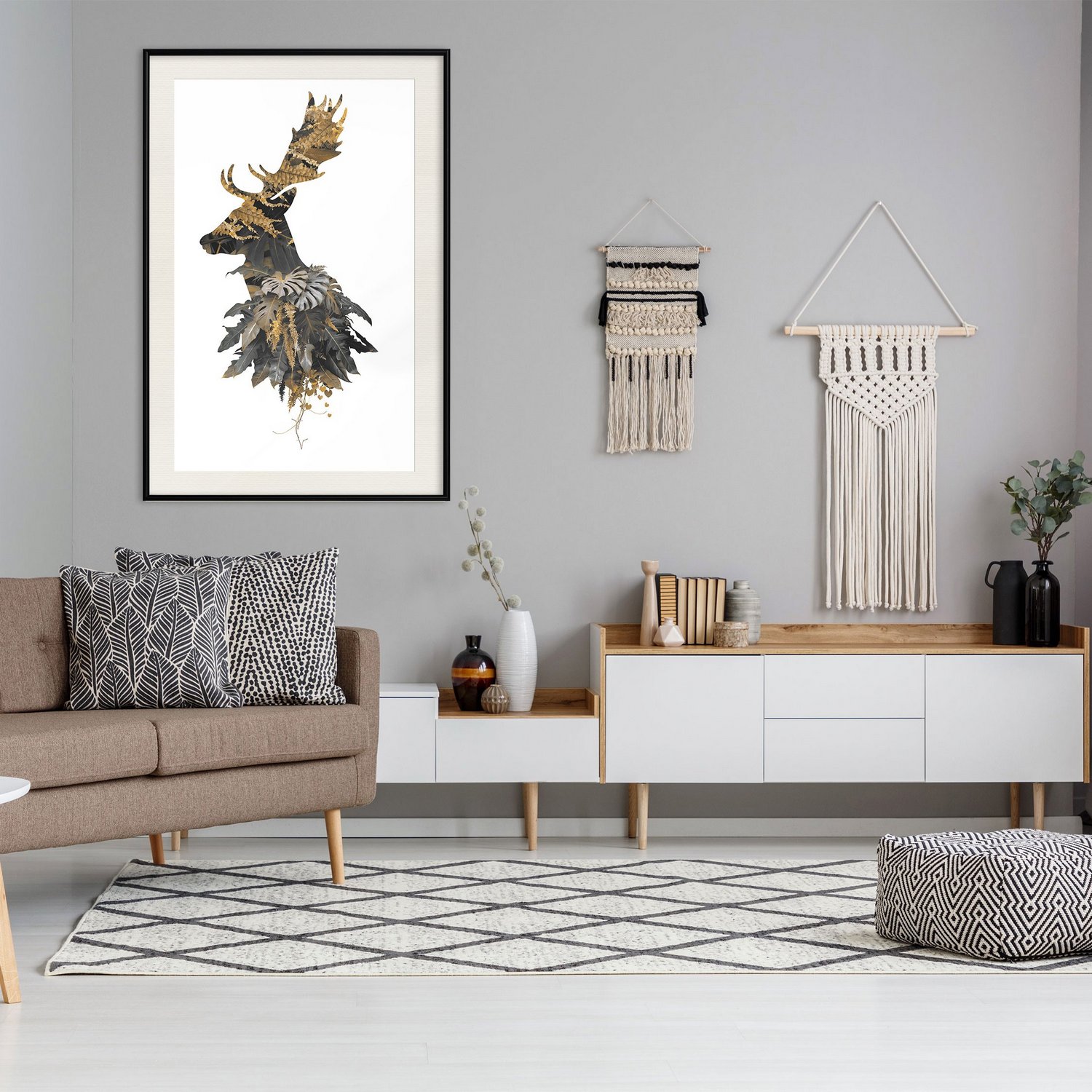 Poster Artgeist Affisch Forest Deer