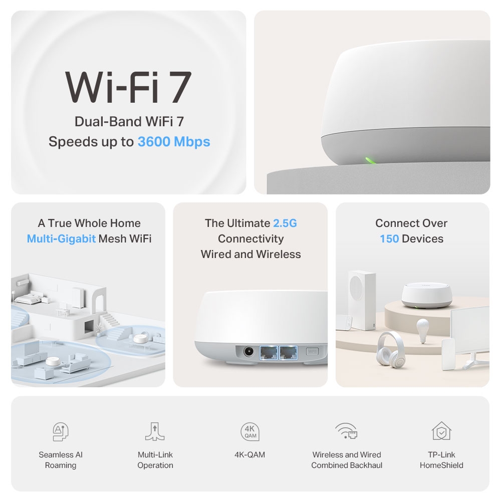 Mesh TP-Link Deco BE25 2-Pack
