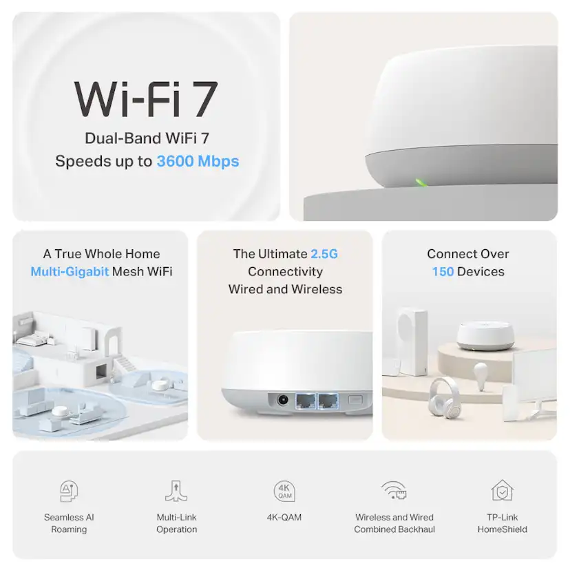 Mesh TP-Link Deco BE25 2-Pack