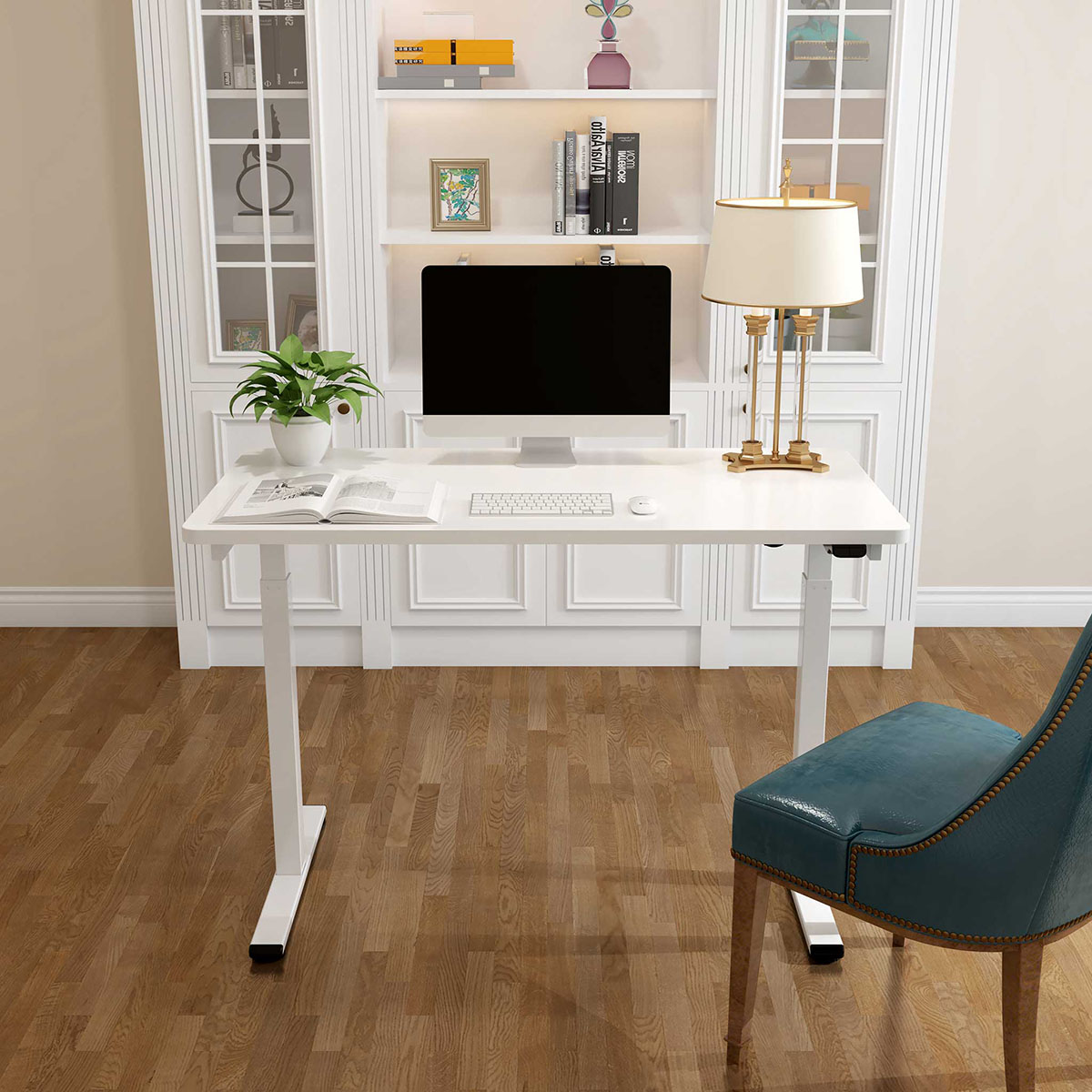 Skrivbord Lykke M100 140x70 cm Höj- och sänkbart