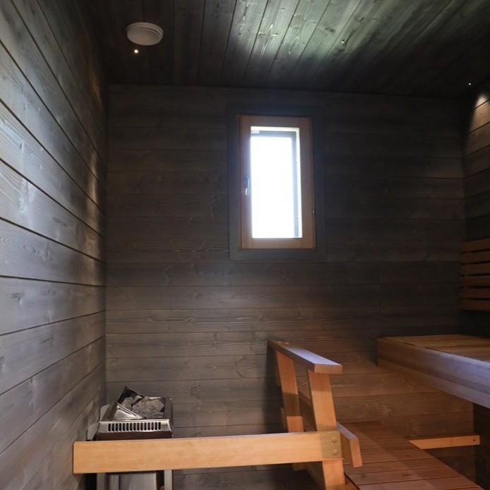 Bastupanel Sauna Sweden Borstad Gran14x120x2370mm 6st/pkt