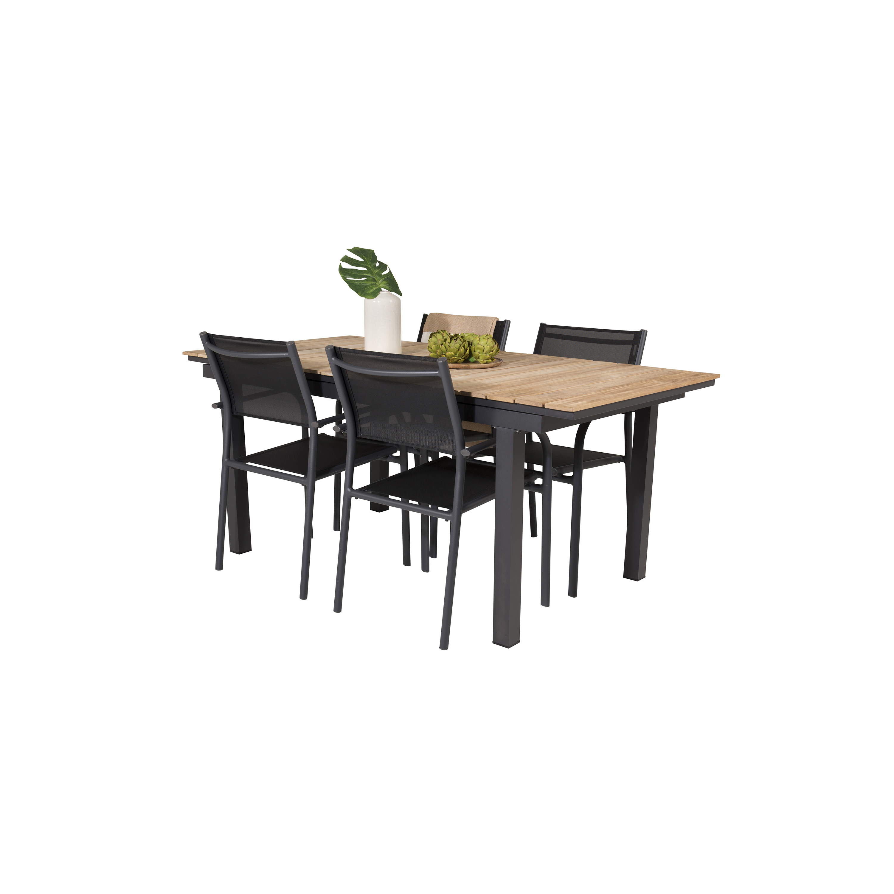 Matgrupp Venture Home Meya 160/240 med 4 Siri Matstolar
