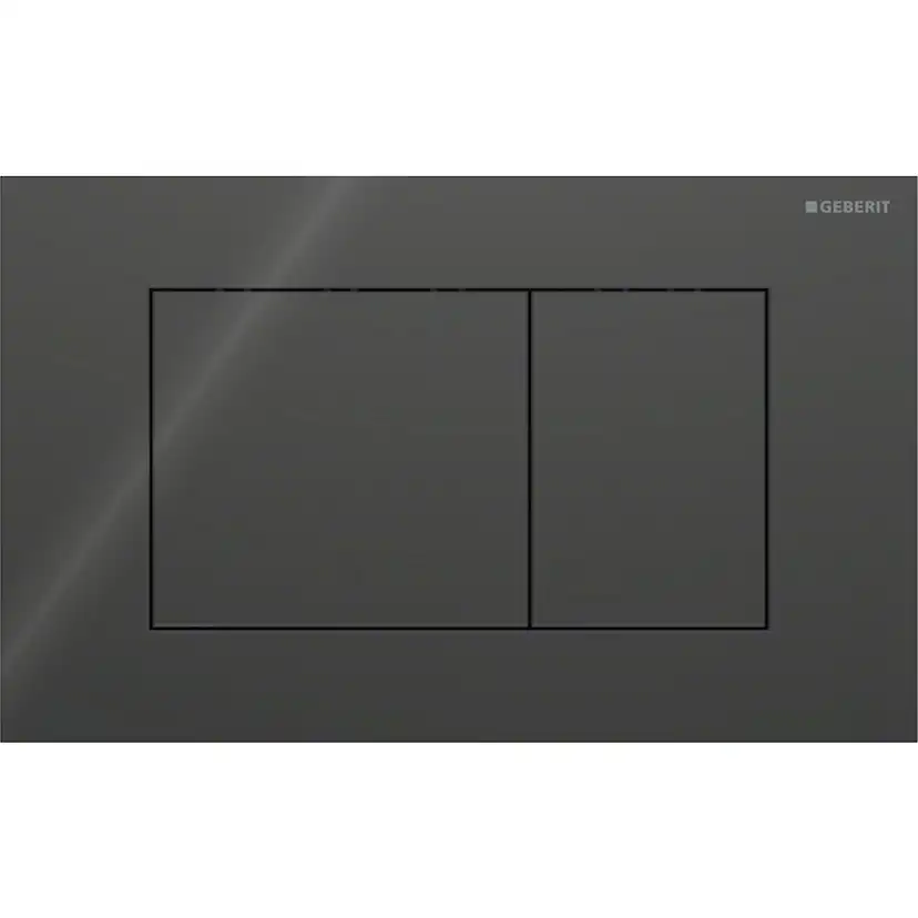 Tryckplatta svart/svart D:0,6 mm Svart