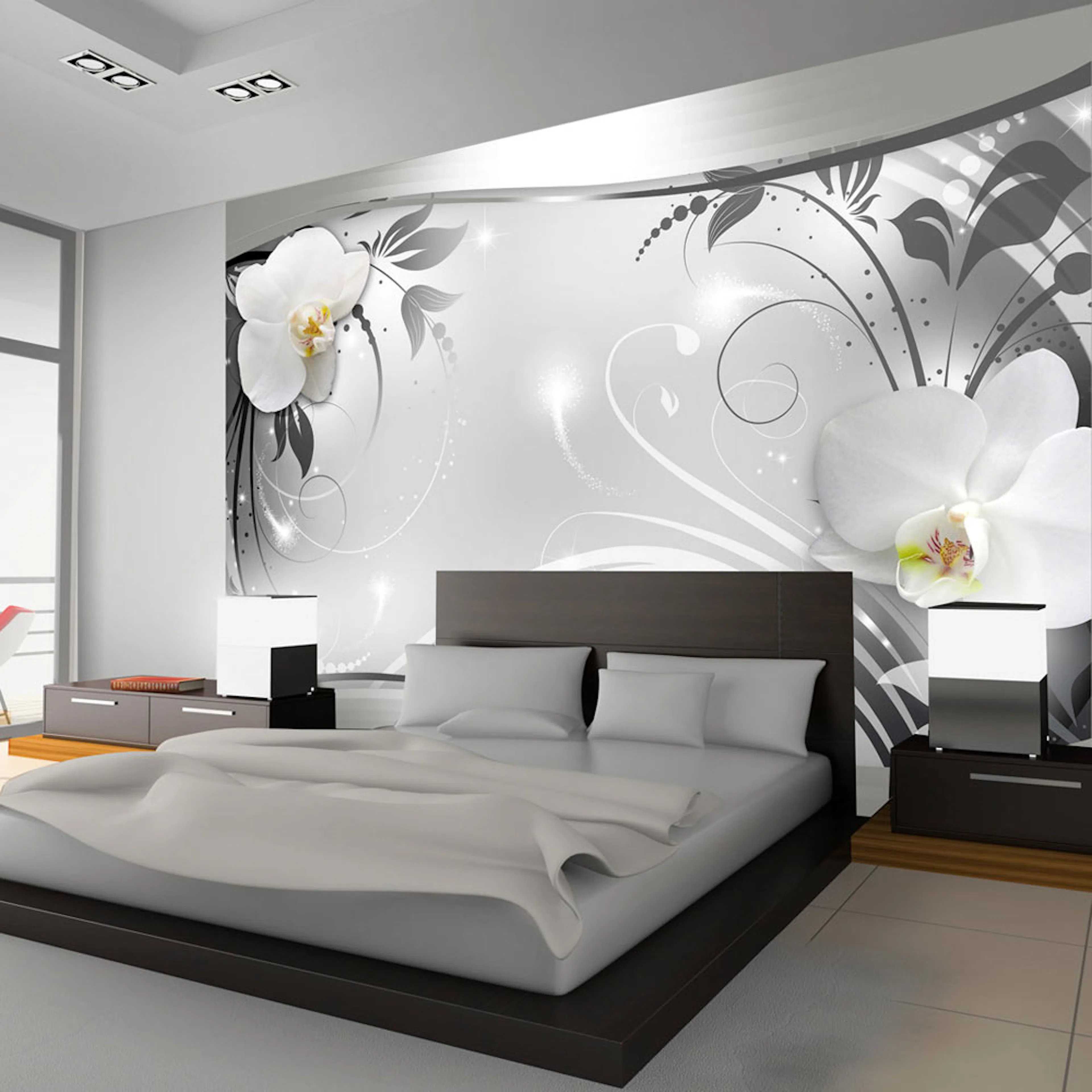 Fototapet Arkiio Silver Abstract