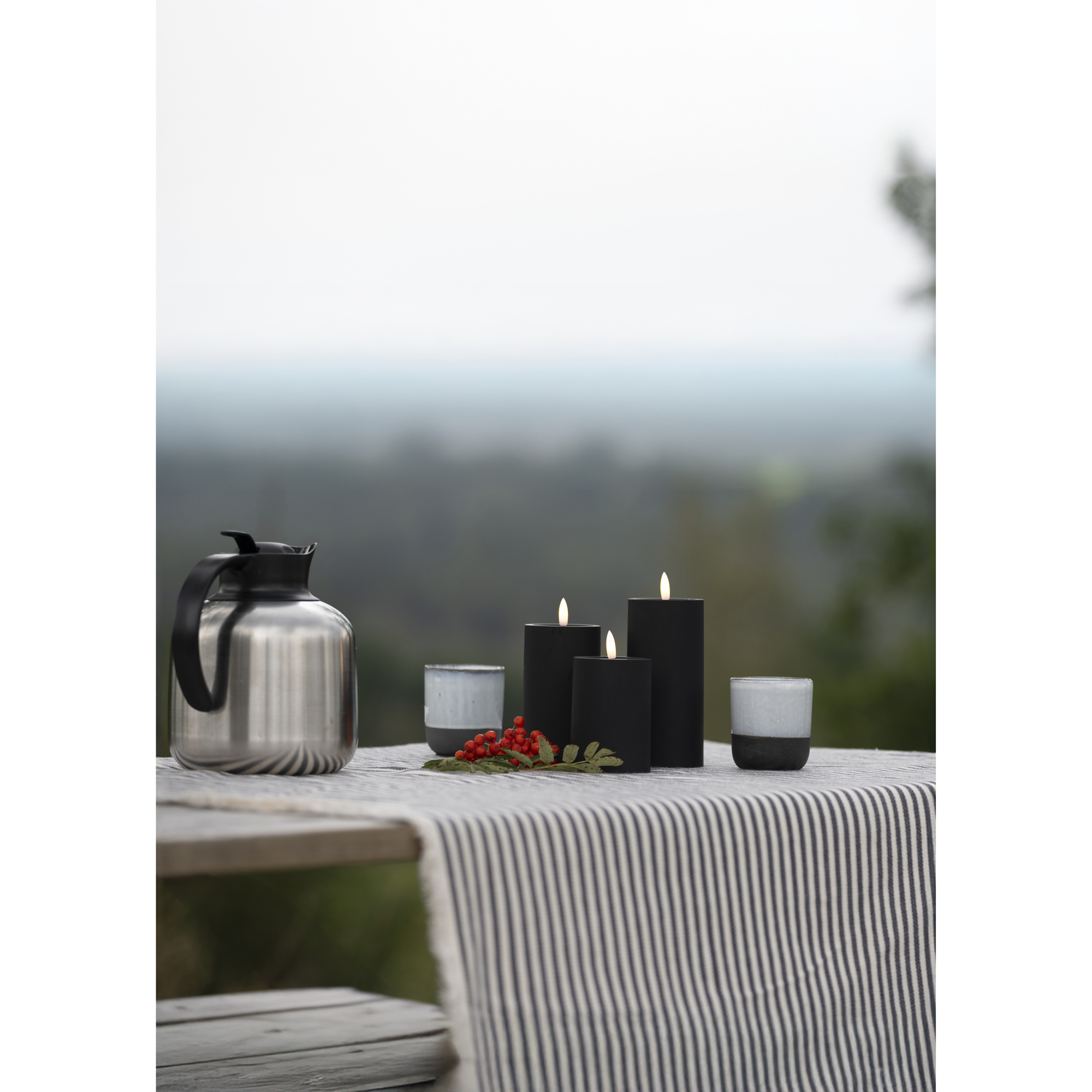 LED-Blockljus Gnosjö Konstsmide 12cm Utomhus