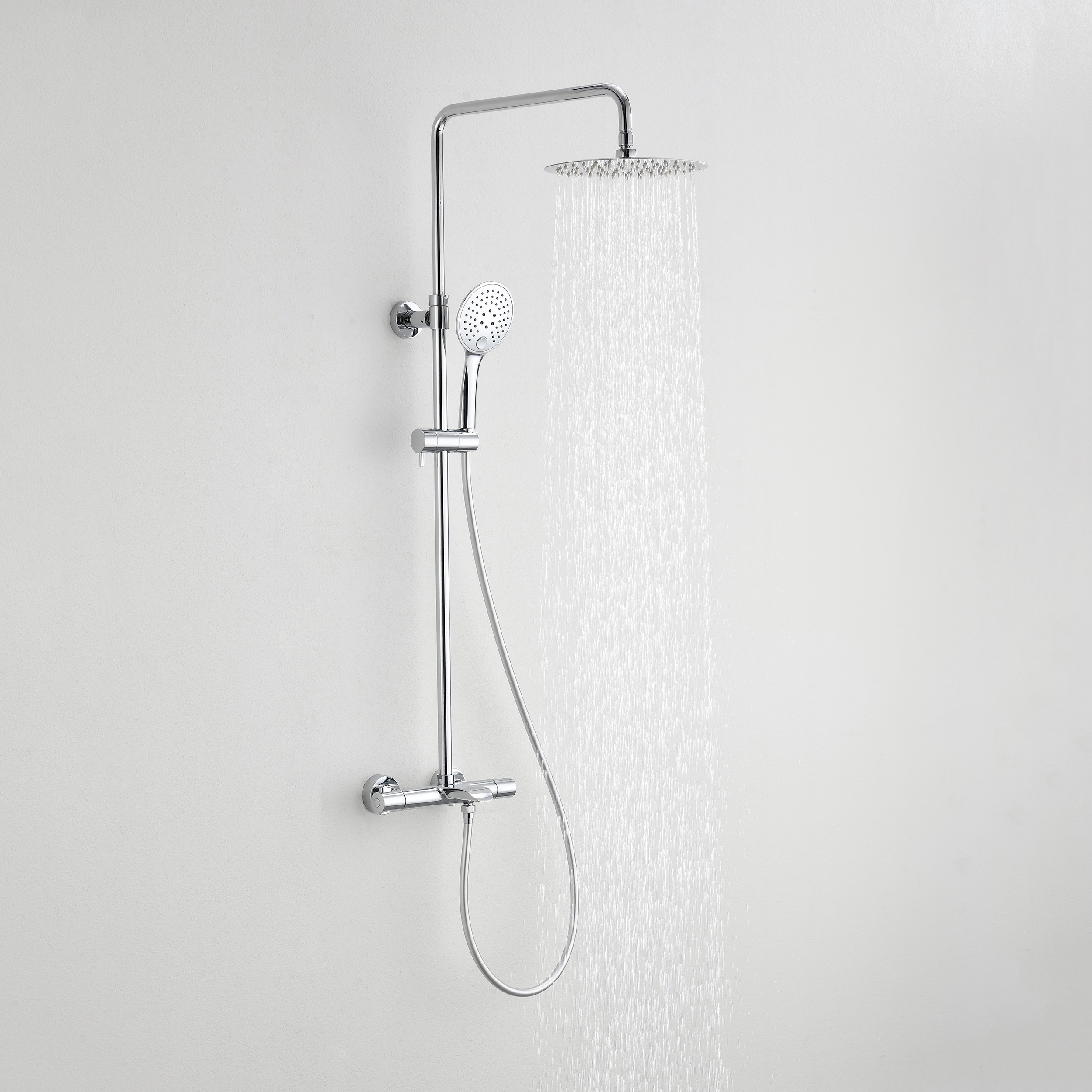 Takduschset Bathlife Svalla med Badkarsblandare