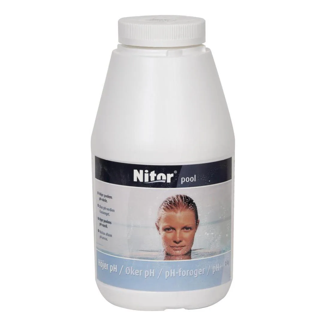 Granulat Fixor by Nitor Höjer pH Poolkemi Pulver 2 kg
