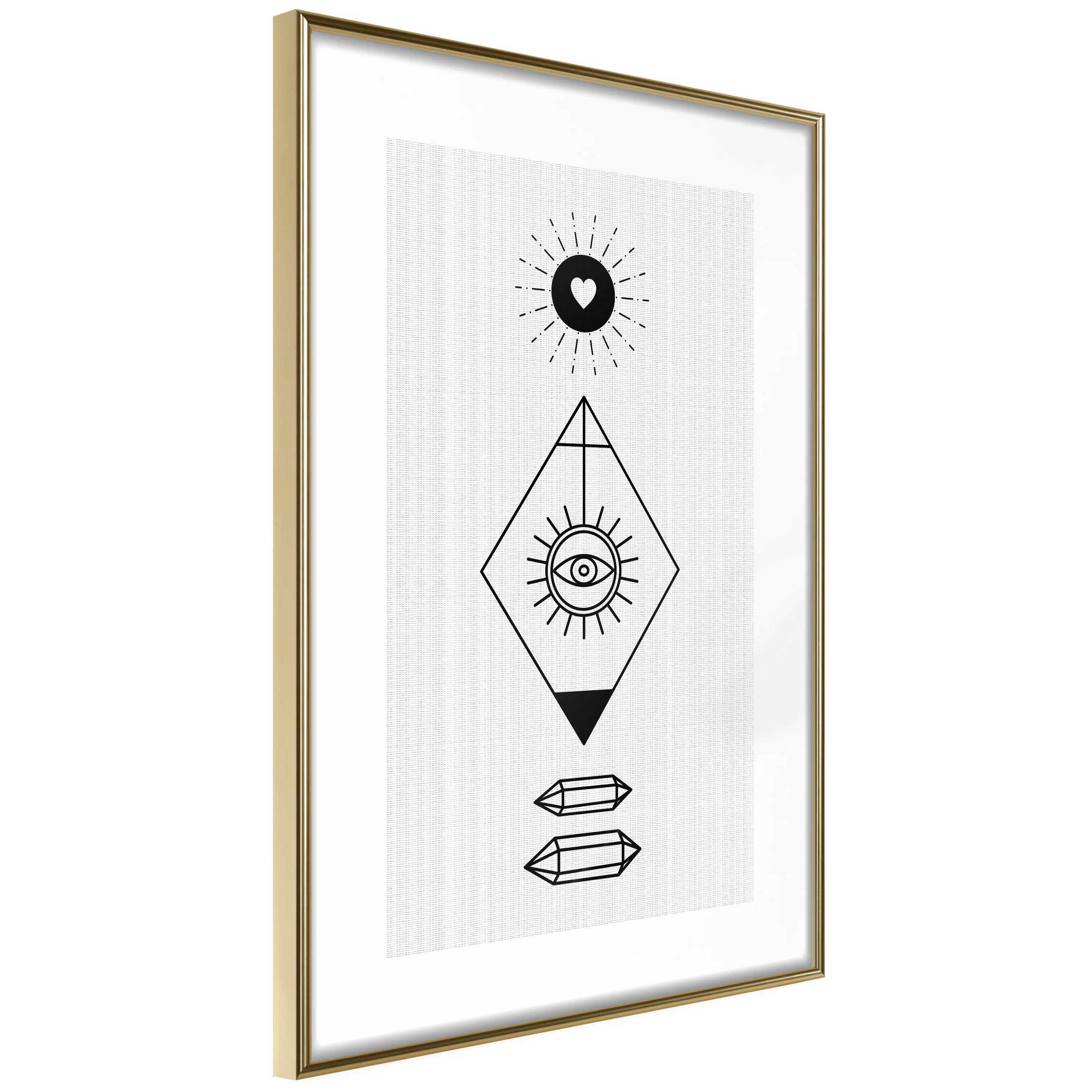Poster Artgeist Affisch Symbols