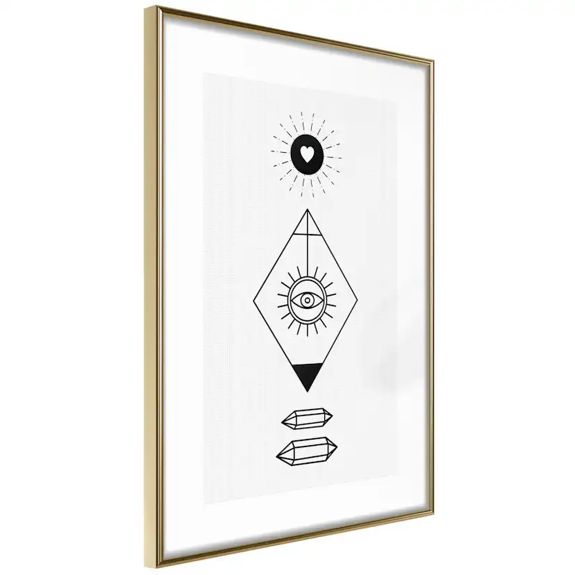 Poster Artgeist Affisch Symbols