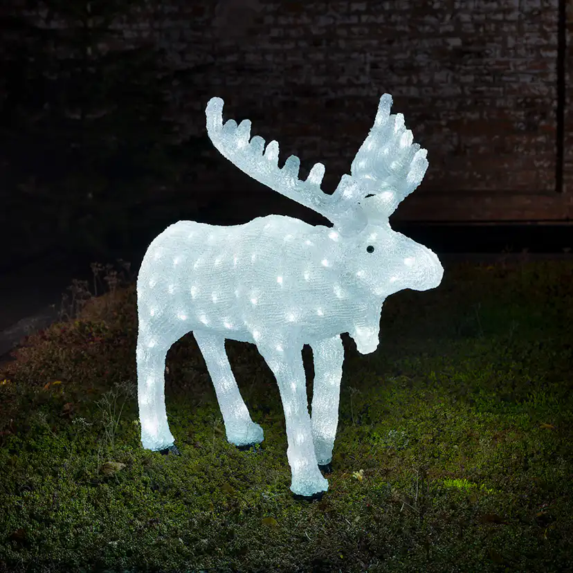 Dekorationsbelysning Gnosjö Konstsmide Älg 136 st LED