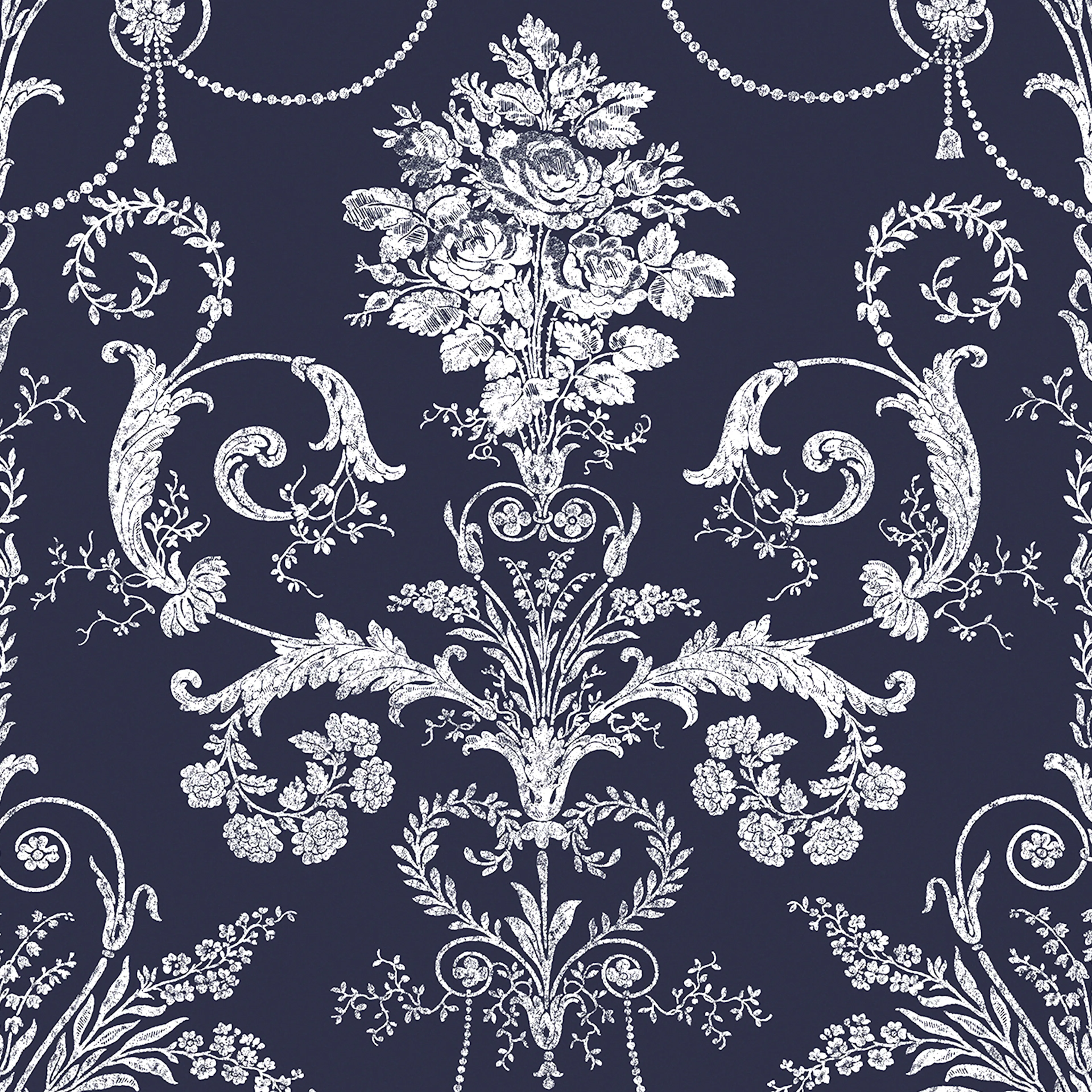 Tapet Laura Ashley Josette MidNacht