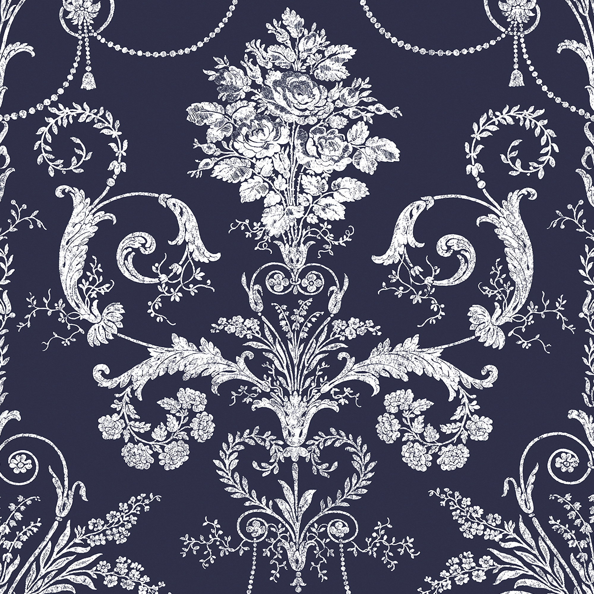 Tapet Laura Ashley Josette MidNacht