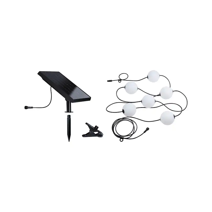 Solcellsljusslinga LED Paulmann Sagoljus Taina IP67 Grundläggande set
