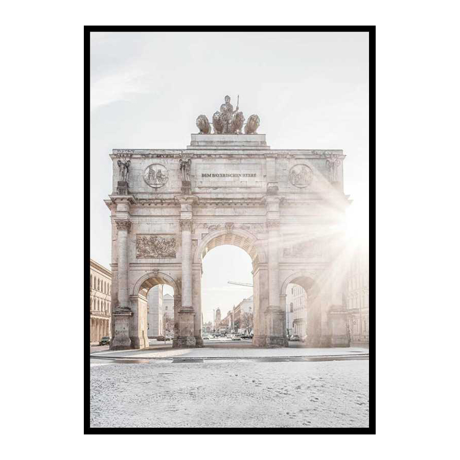 Poster Gallerix The Siegestor In Munich