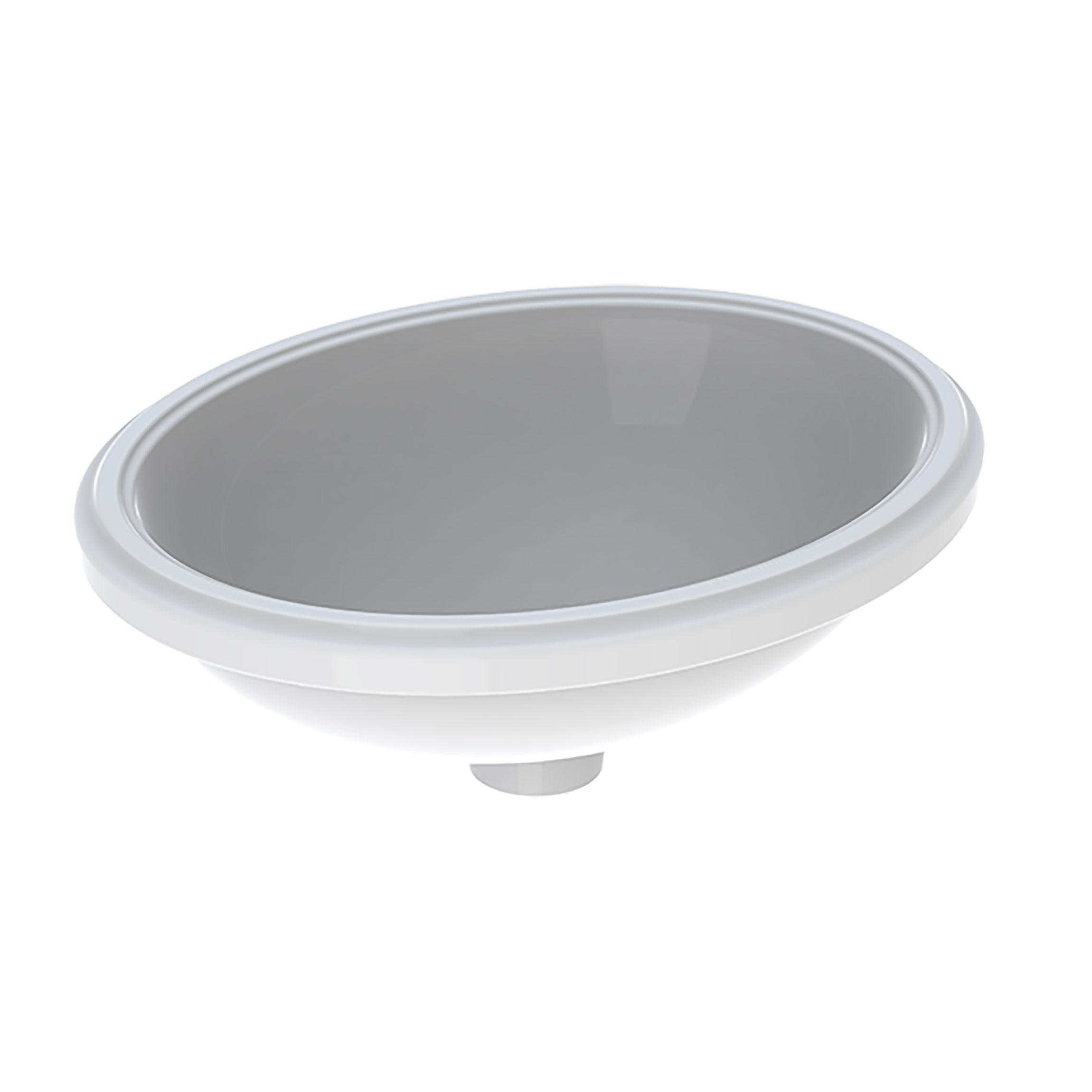 Tvättställ Geberit Variform 420 mm för underlimning Ovalt