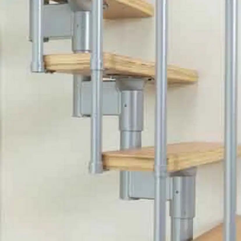 DALLAS Spartrappa Onebox 1/4 svängd pearl grey Grå