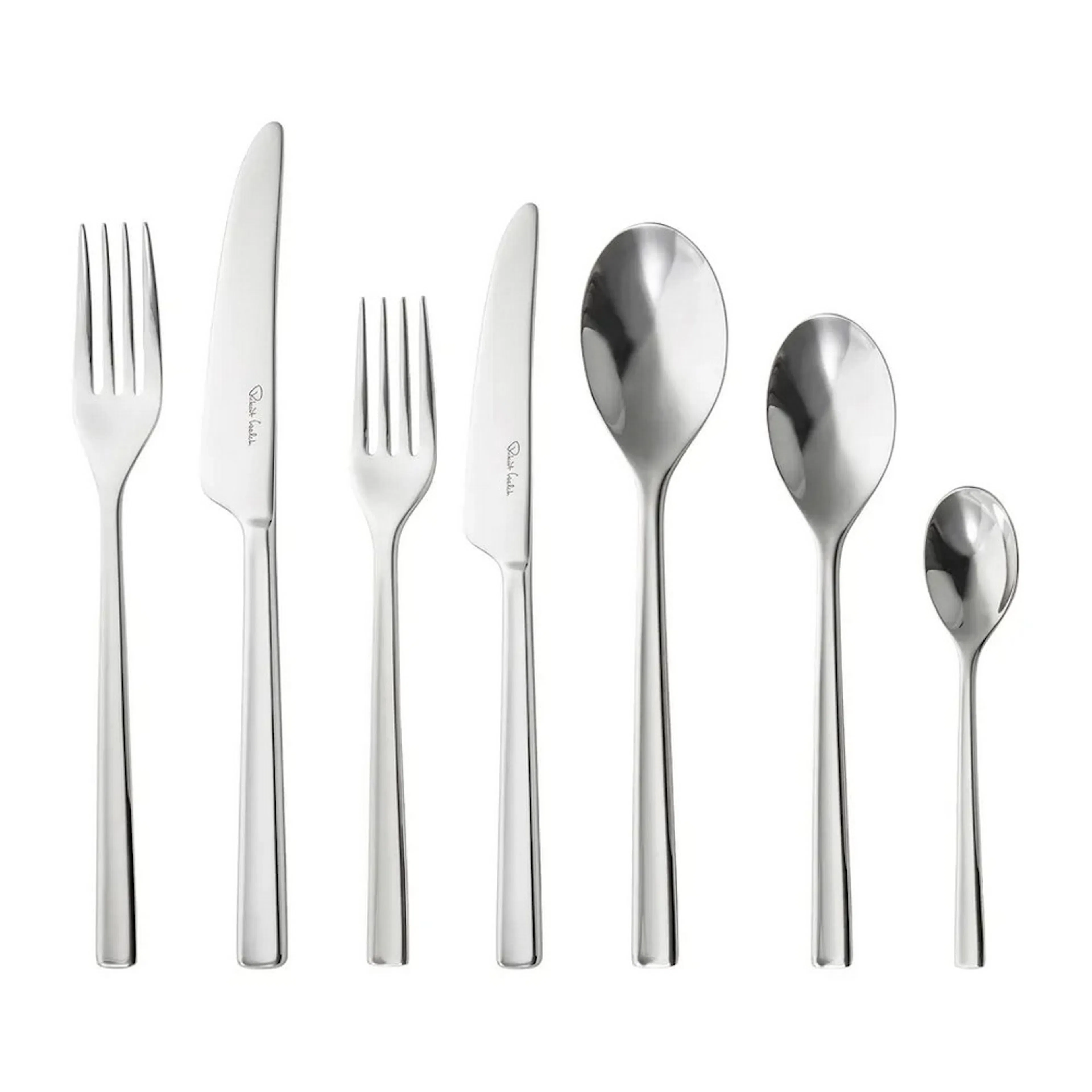 Bestickset Robert Welch Blockley Blank 42 Delar