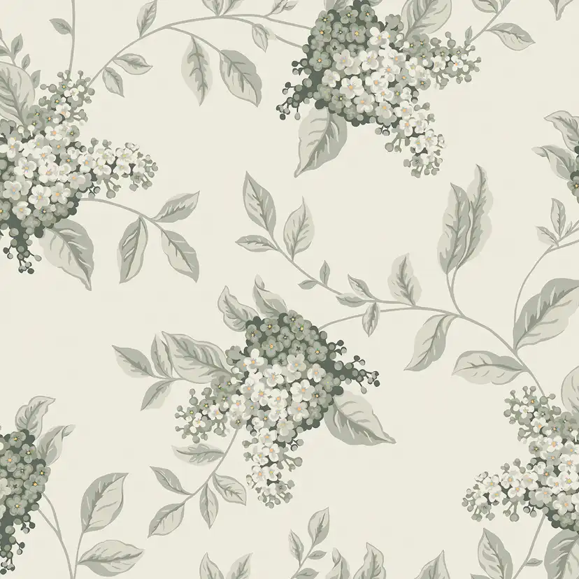 Tapet Laura Ashley Portland Grön