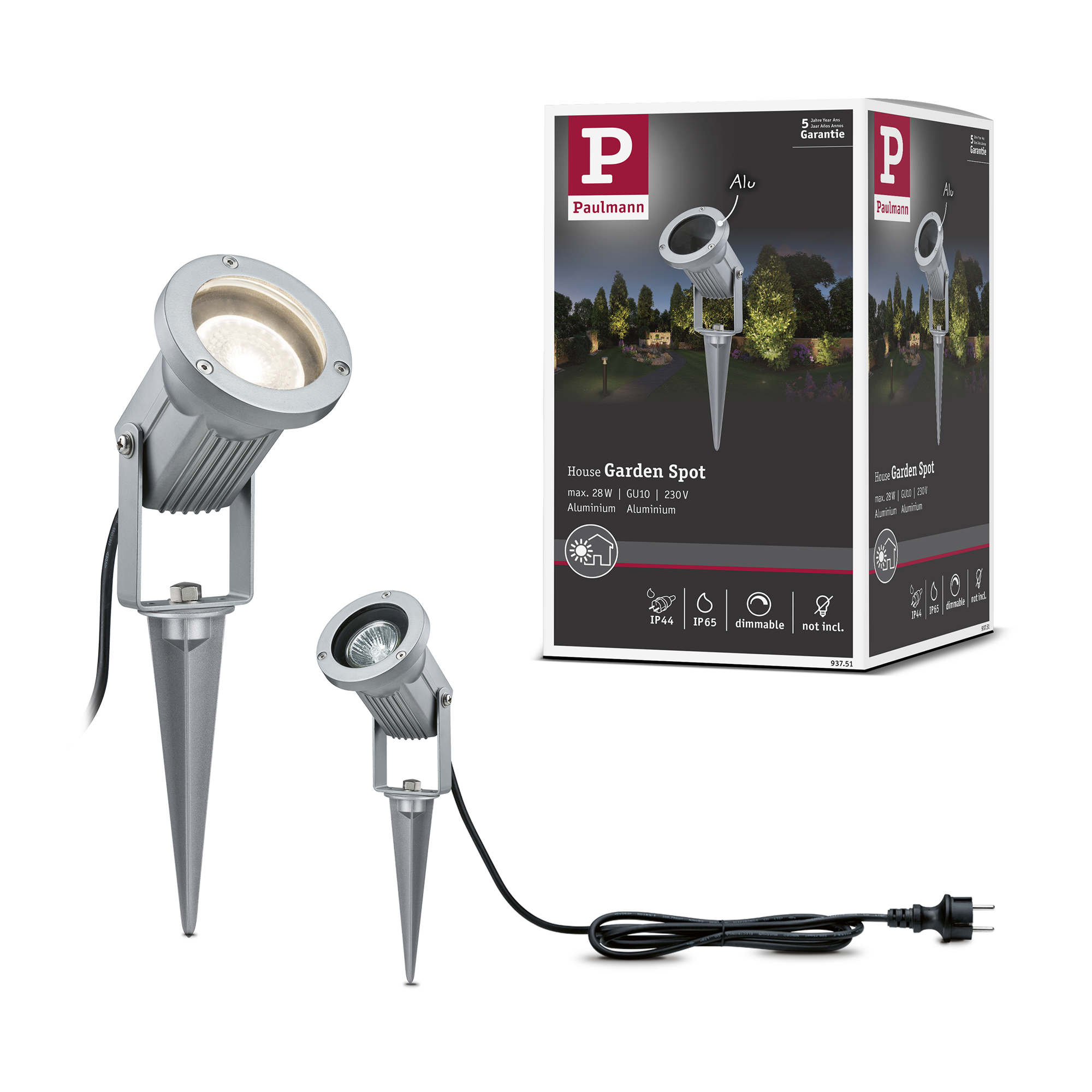 Spotlight LED Paulmann Garden Spot IP65 230V GU10
