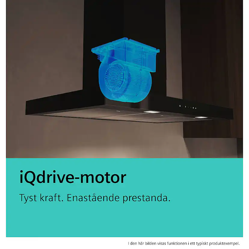 Vägghängd köksfläkt Siemens iQ500 LC67BDN60
