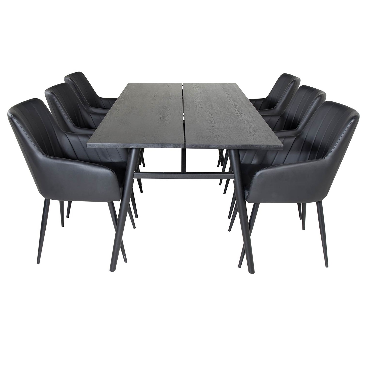 Matgrupp Venture Home Salt med 6 Corina Karmstolar