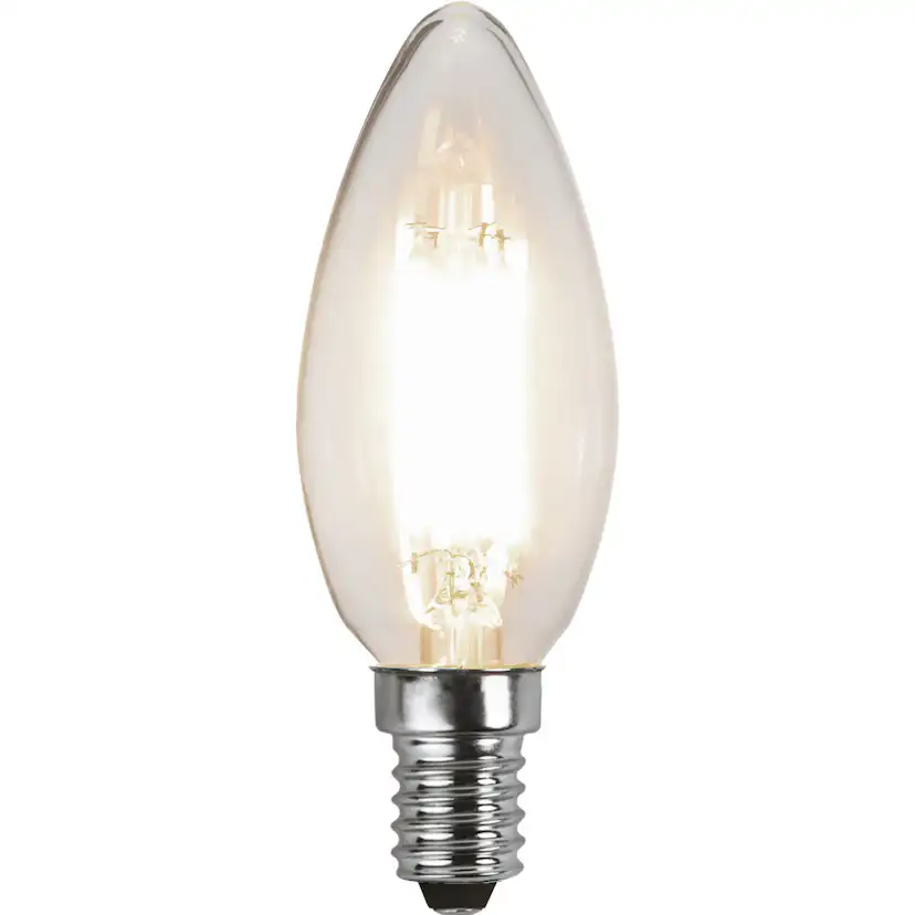 LED-lampa Star Trading E14 C35 Clear 3-step memory